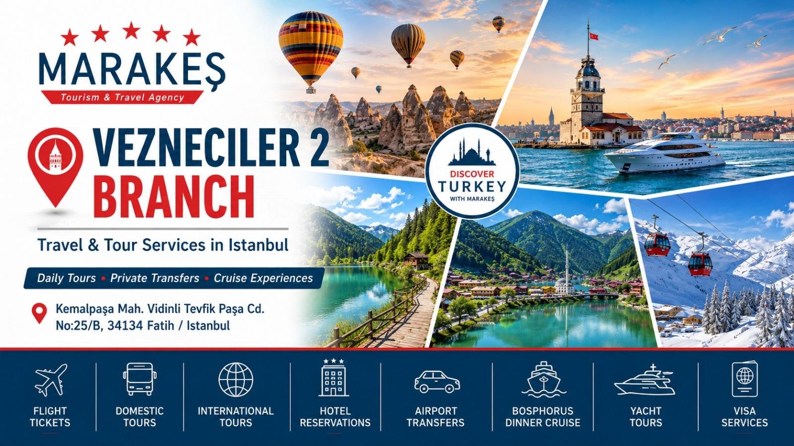 Marakeş Turizm · Vezneciler 2 Branch